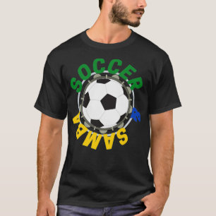 Camiseta Fútbol y Samba Brasil 2022 Premium 