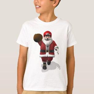 Camiseta Futbolista americano de Santa Claus
