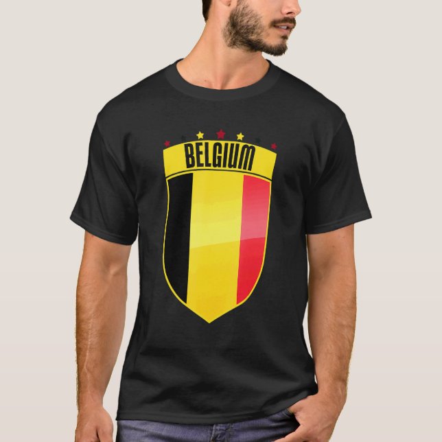 Camiseta Futbolista belga invitado (Anverso)