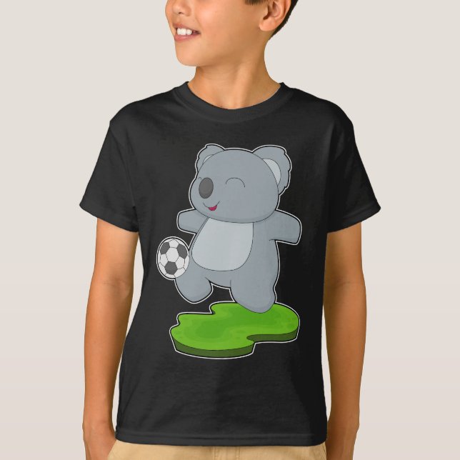 Camiseta Futbolista de fútbol de Koala (Anverso)