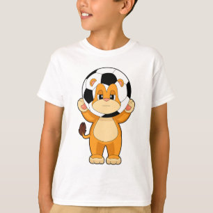 Camiseta Futbolista de fútbol de león