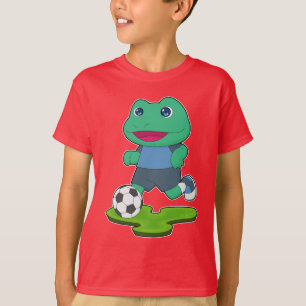 Camiseta Futbolista de fútbol de rana