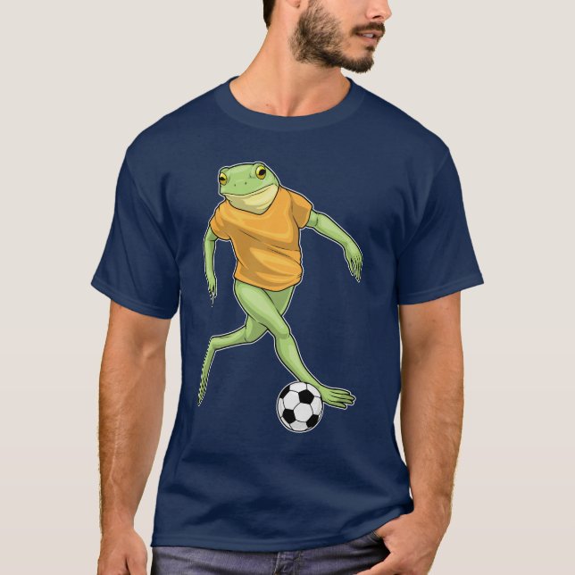 Camiseta Futbolista de fútbol de rana
