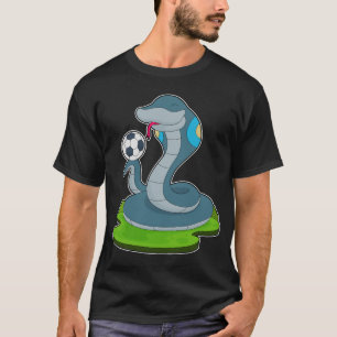 Camiseta Futbolista de fútbol de serpiente