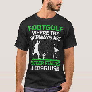 Camiseta Futbolista De Fútbol Pie Golf