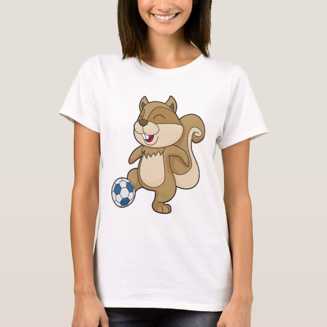Camiseta Futbolista de la ardilla (Anverso)