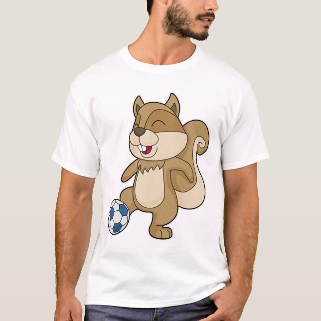 Camiseta Futbolista de la ardilla (Anverso)