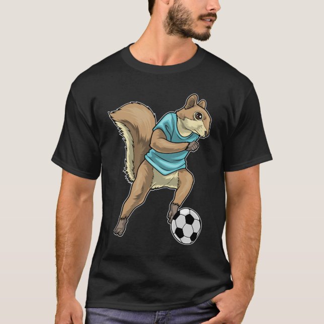 Camiseta Futbolista de la ardilla (Anverso)