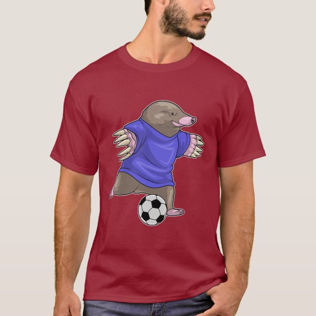 Camiseta Futbolista de Mole Soccer (Anverso)