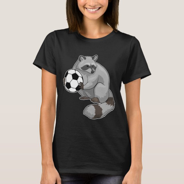 Camiseta Futbolista de Racoon Soccer (Anverso)