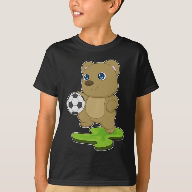 Camiseta Futbolista del Bear Soccer (Anverso)