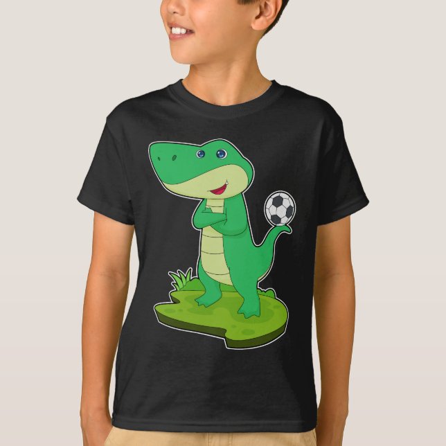 Camiseta Futbolista del Crocodile Soccer (Anverso)