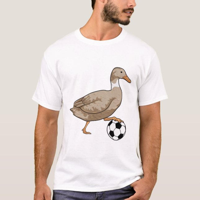 Camiseta Futbolista del Duck Soccer (Anverso)
