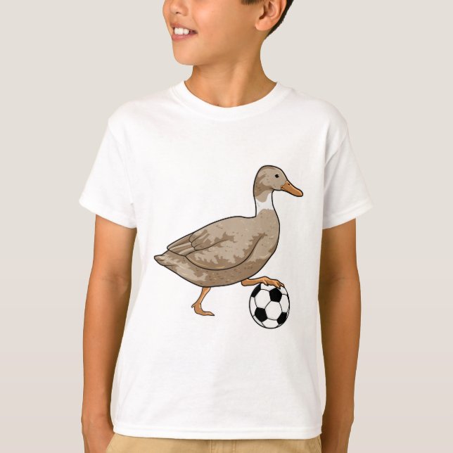 Camiseta Futbolista del Duck Soccer (Anverso)