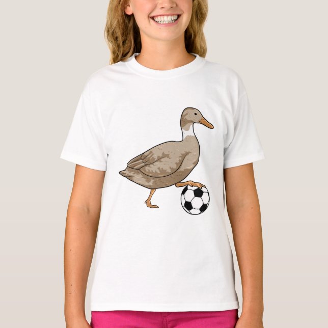 Camiseta Futbolista del Duck Soccer (Anverso)