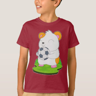 Camiseta Futbolista del Hamster Soccer