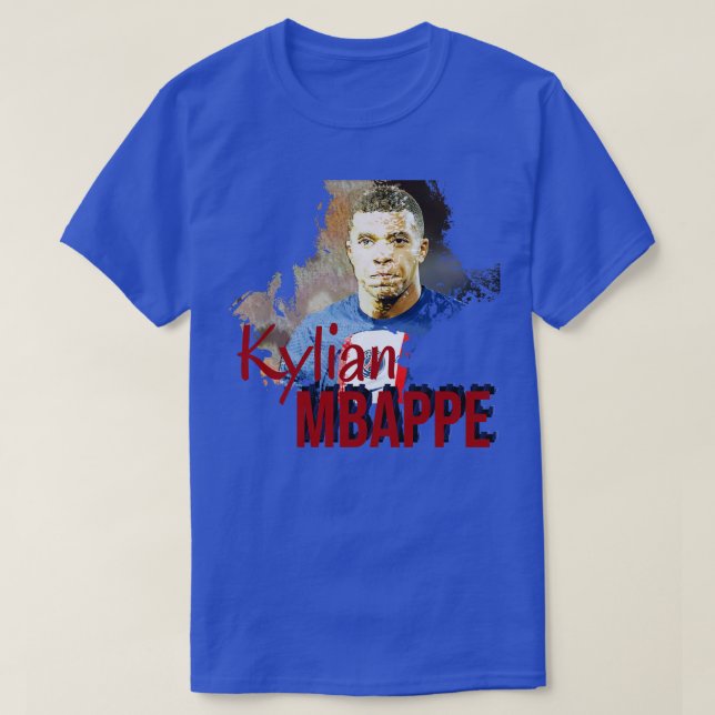 Camiseta Futbolista del Kylian mbappe Psg y francia (Diseño del anverso)