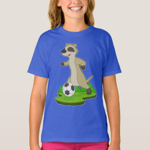 Camiseta Futbolista del Meerkat Soccer