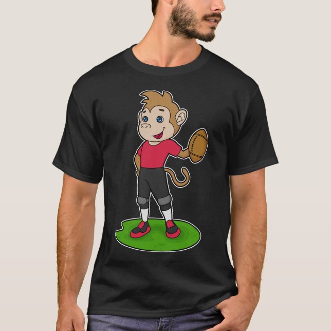 Camiseta Futbolista del Monkey Football (Anverso)