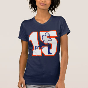 Camiseta Futbolista del número 15