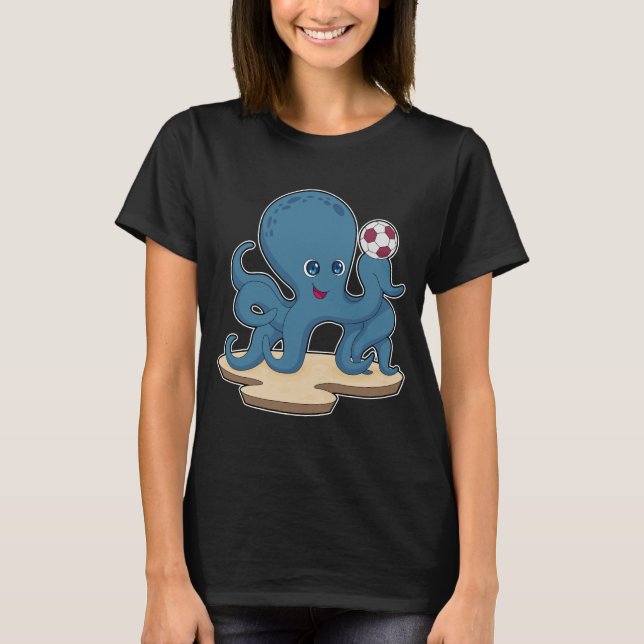 Camiseta Futbolista del Octopus Soccer (Anverso)
