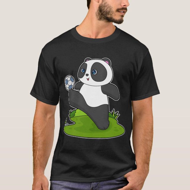 Camiseta Futbolista del Panda Soccer (Anverso)
