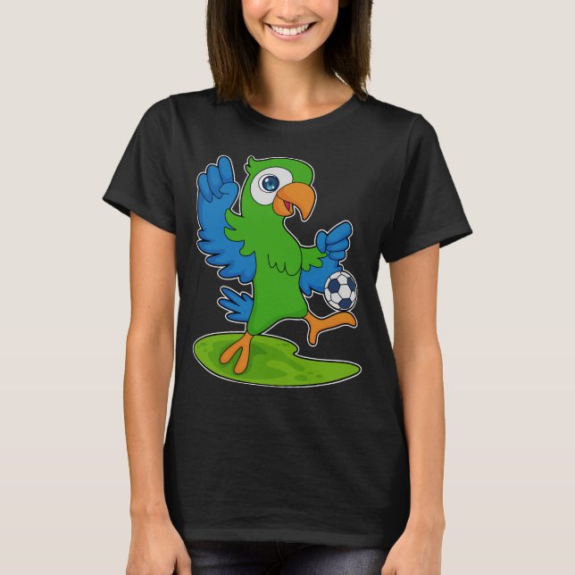 Camiseta Futbolista del Parrot Soccer (Anverso)