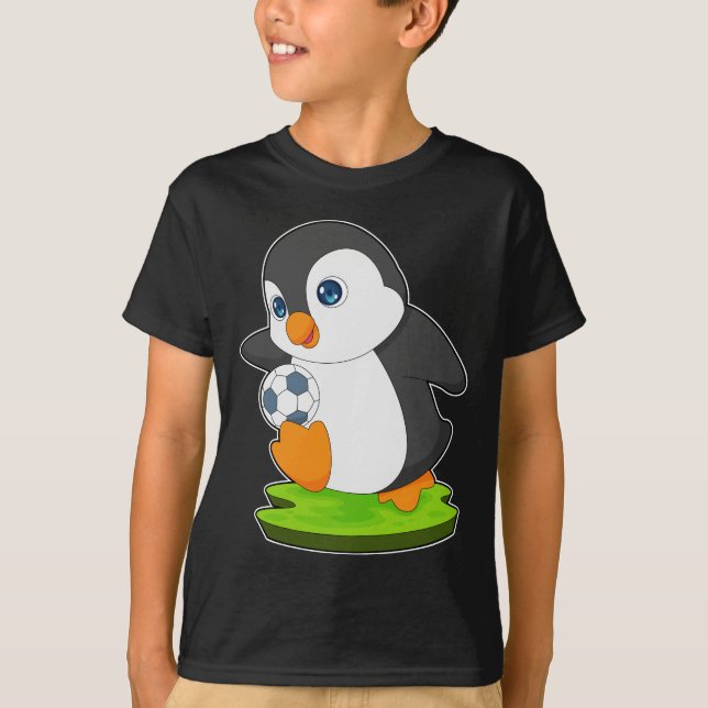 Camiseta Futbolista del Penguin Soccer (Anverso)