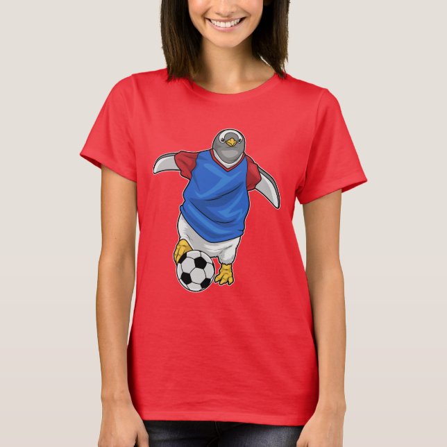 Camiseta Futbolista del Penguin Soccer (Anverso)
