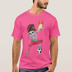 Camiseta Futbolista del Pirate Skeleton Dab