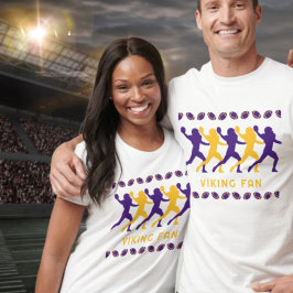 Camiseta Futbolista del Purple Gold Viking