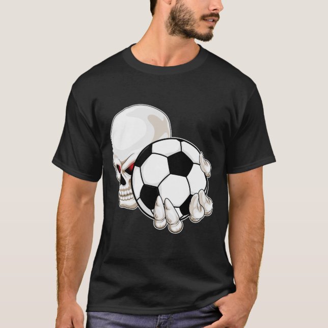 Camiseta Futbolista del Skull Soccer (Anverso)