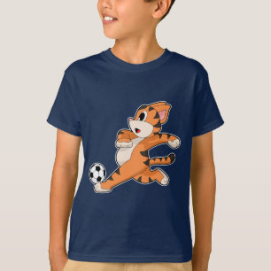 Camiseta Futbolista del Tiger Soccer