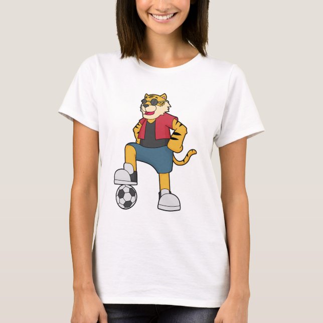 Camiseta Futbolista del Tiger Soccer (Anverso)