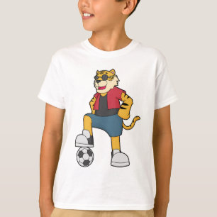 Camiseta Futbolista del Tiger Soccer