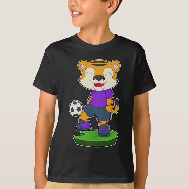 Camiseta Futbolista del Tiger Soccer (Anverso)
