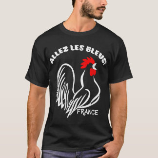 Camiseta Futbolista Francés Allez Les Bleus
