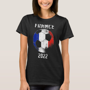 Camiseta Futbolista Francés Bandera De Francia 2022