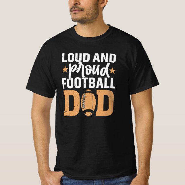 Camiseta Futbolista Ruidoso Y Orgulloso (Anverso)