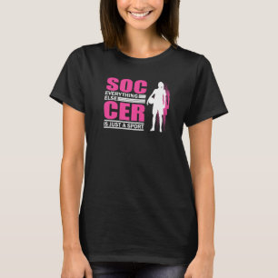 Camiseta Futbolistas Chicas del equipo de fútbol
