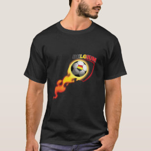 Camiseta Futbolistas De Bélgica Para Fans De Fútbol