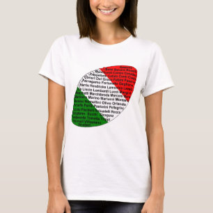 Camiseta Futbolistas De Estados Unidos Italiano