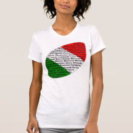 Camiseta Futbolistas De Estados Unidos Italiano