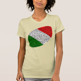 Camiseta Futbolistas De Estados Unidos Italiano