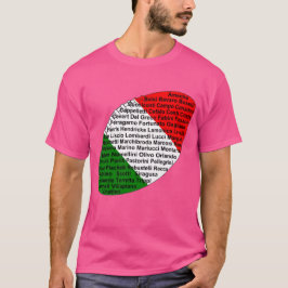 Camiseta Futbolistas De Estados Unidos Italiano