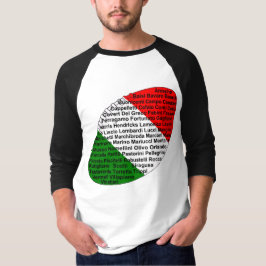 Camiseta Futbolistas De Estados Unidos Italiano