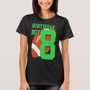 Camiseta Futbolistas De Fútbol De Ocho Años
