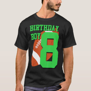 Camiseta Futbolistas De Fútbol De Ocho Años