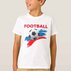 Camiseta Futbolistas de Rusia
