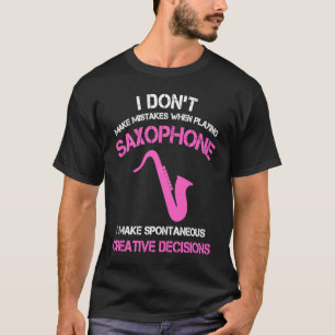 Camiseta Futbolistas del Alto Saxofón Jazz Saxophonis